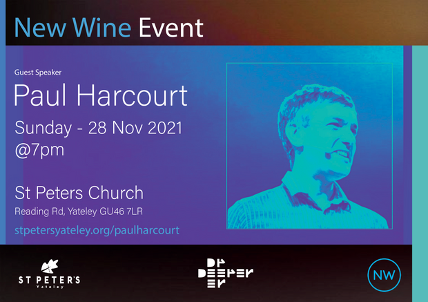 New Wine Event Peter Harcort